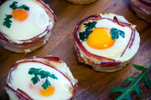 Ovos com Bacon